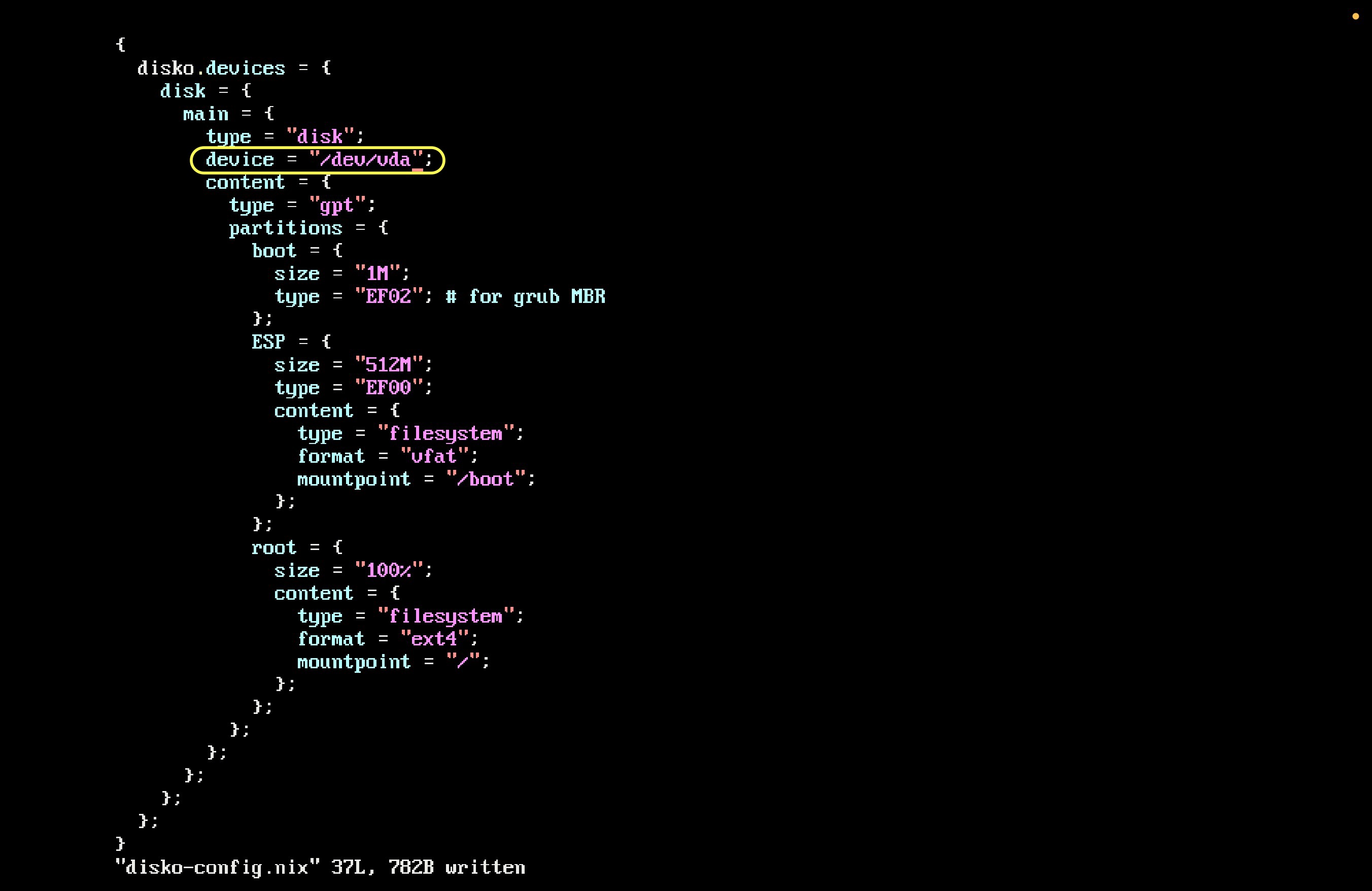 Install NixOS With Disko Disk Partitioning NixOS Asia